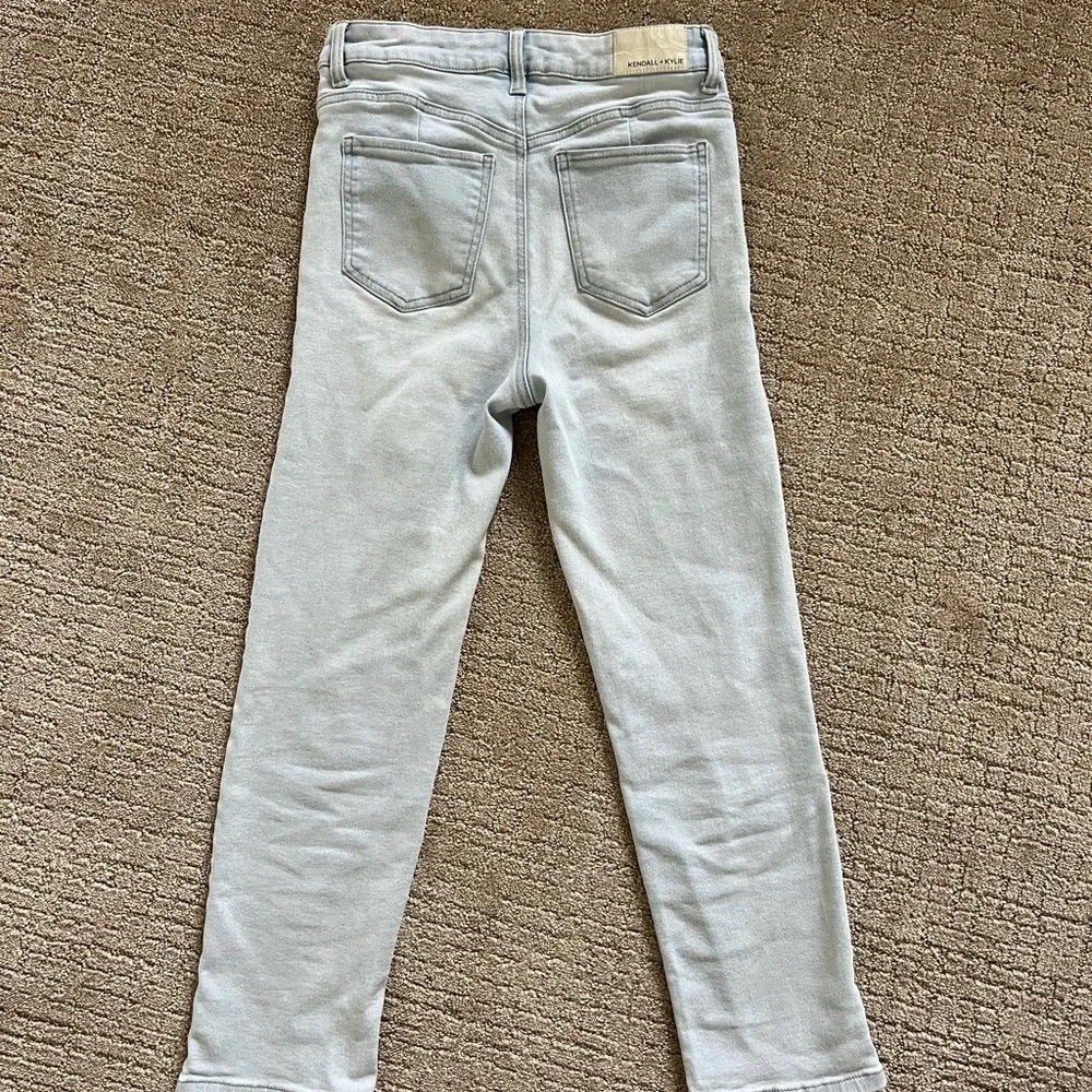 Kendall & Kylie The Icon High Rise Straight Jeans - Picture 3 of 5
